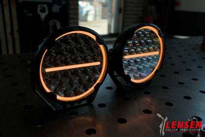 LED verstraler rond 9 inch, foto 5