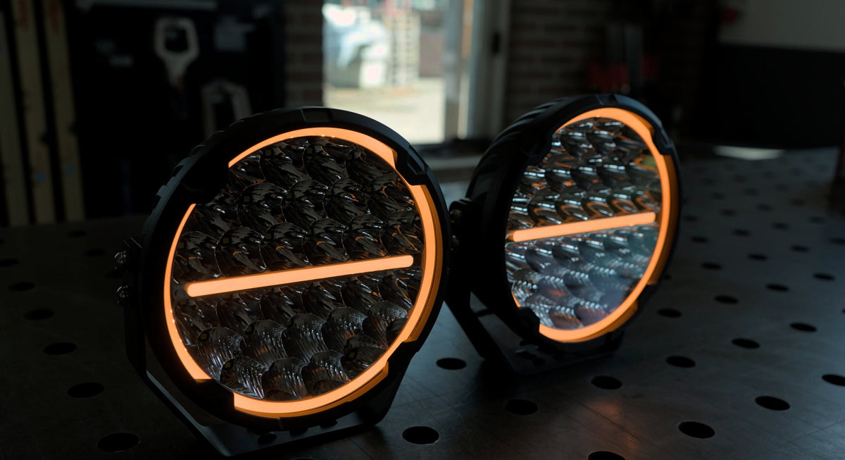 LED verstraler rond 9 inch, foto 5