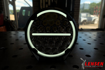 LED verstraler rond 9 inch, foto 6