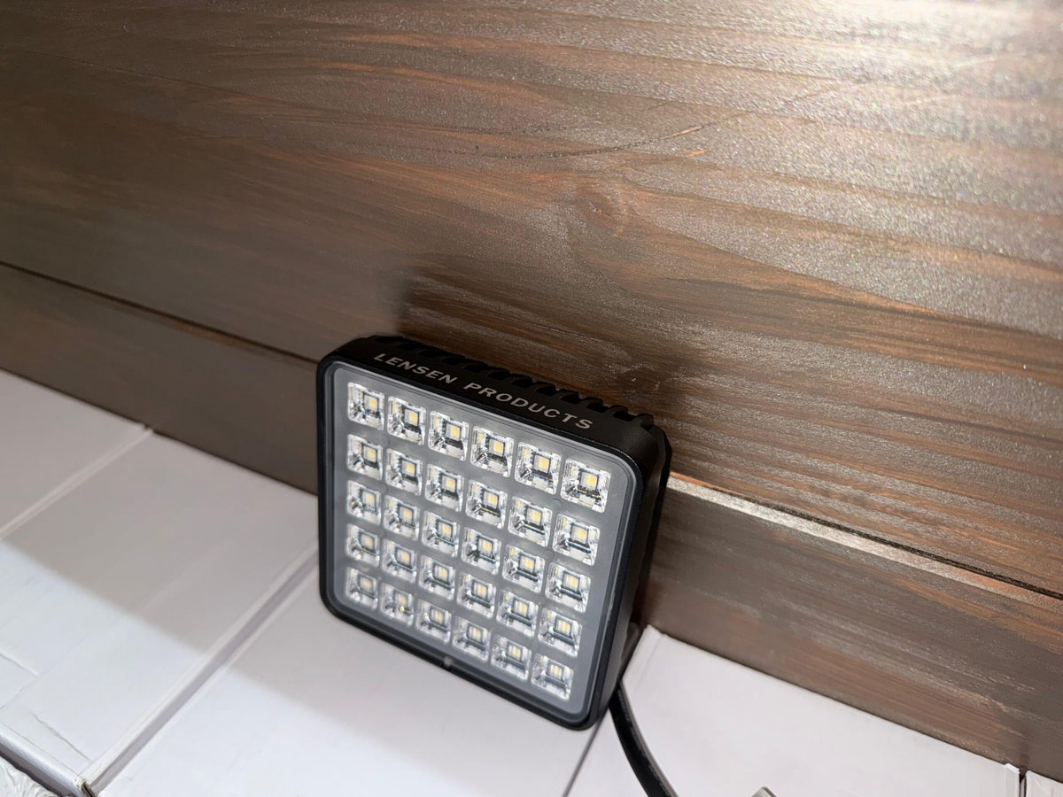 LED werklamp 9 tot 32V DC 30W, foto 3