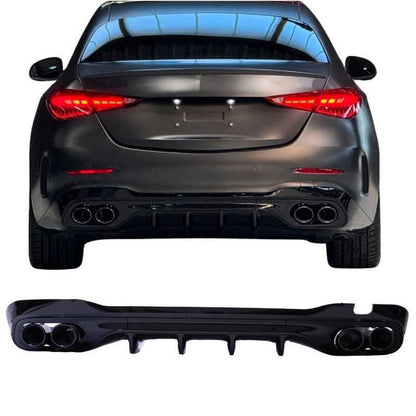 Tuningonline Diffuser C 43 AMG look, Mercedes-Benz C-Klasse W206 AMG Line