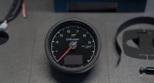 GReddy meter uitlaatgastemperatuur