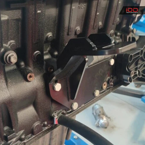 Bovenste motorsteun voor BMW M57 ombouw in Nissan Patrol Y61 3.0, foto 2