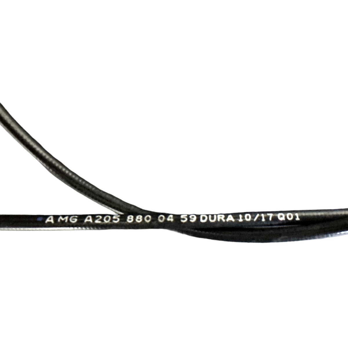 Mercedes C63 AMG S205 motorkapkabel A2058800459 etiket