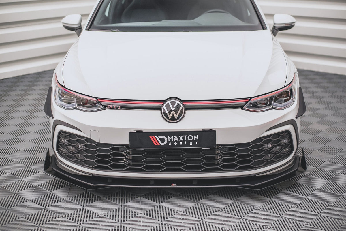 Maxton Design Front Bumper Wings (Canards), Volkswagen Golf GTI Mk8