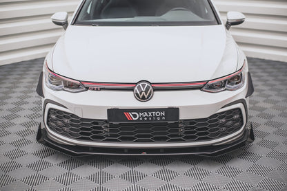 Maxton Design Front Bumper Wings (Canards), Volkswagen Golf GTI Mk8