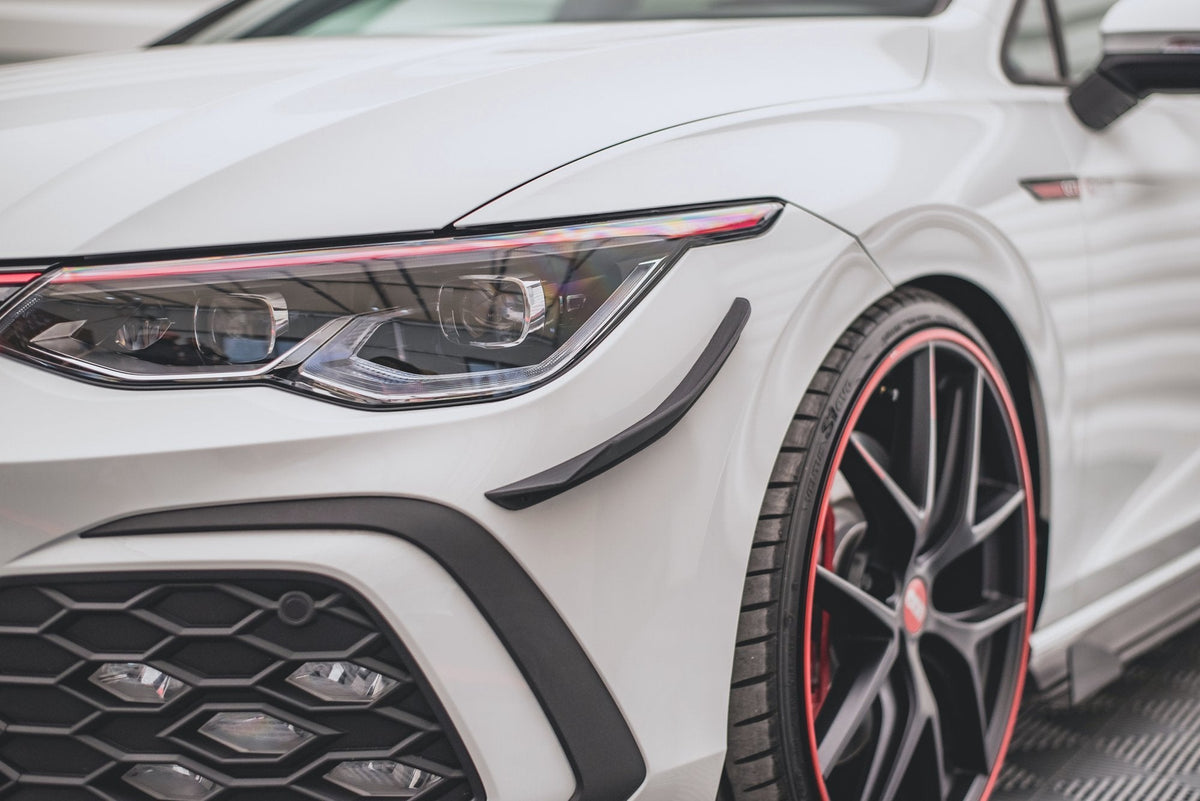 Maxton Design Front Bumper Wings (Canards), Volkswagen Golf GTI Mk8