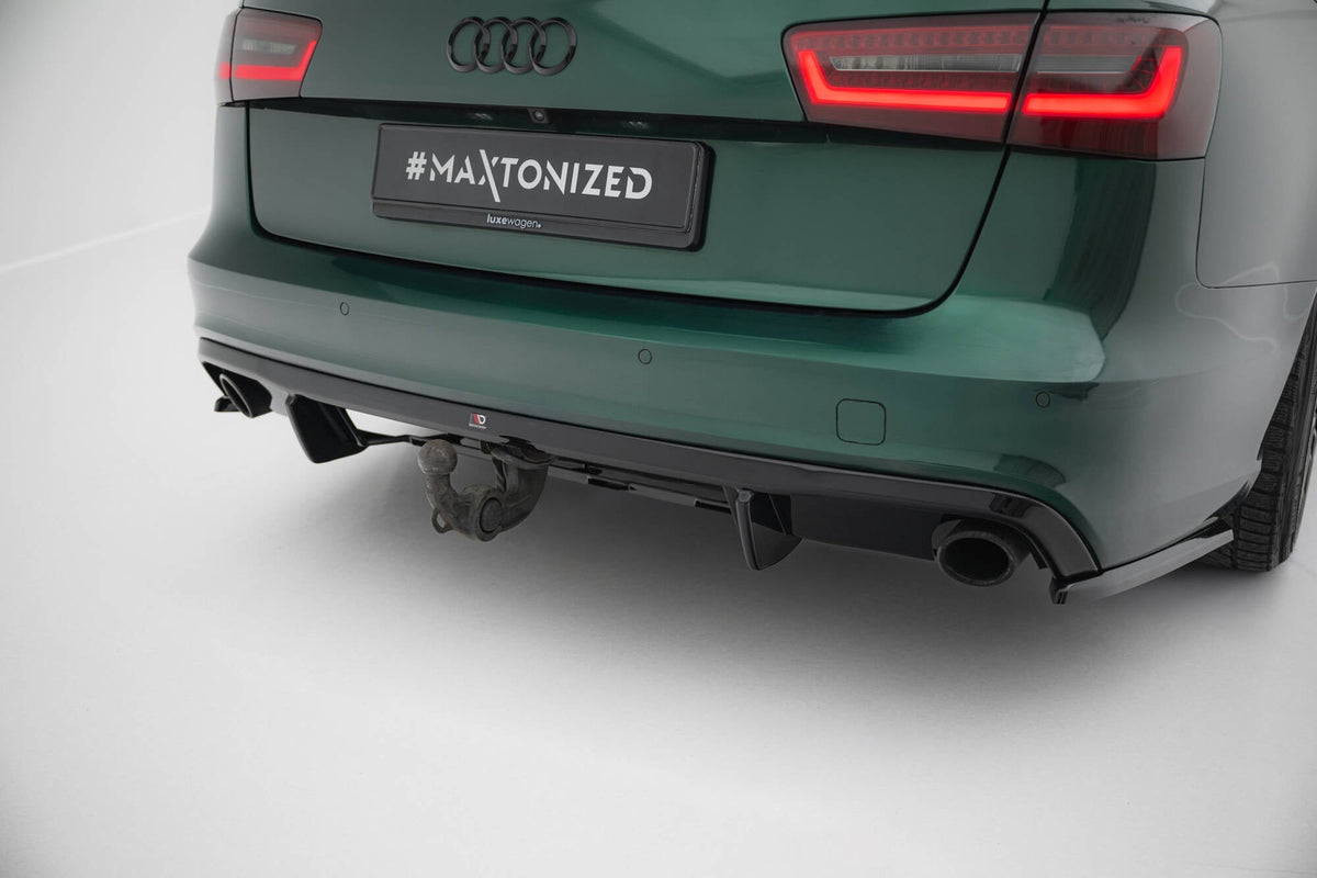Maxton Design Rear Valance, Audi A6 S-line Avant C7