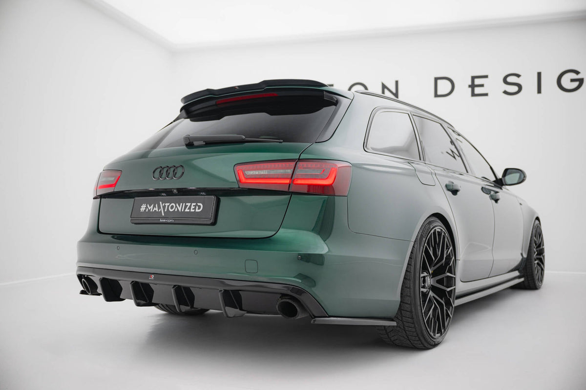 Maxton Design Rear Valance, Audi A6 S-line Avant C7
