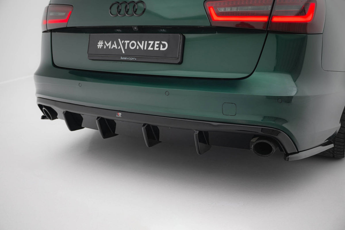 Maxton Design Rear Valance, Audi A6 S-line Avant C7
