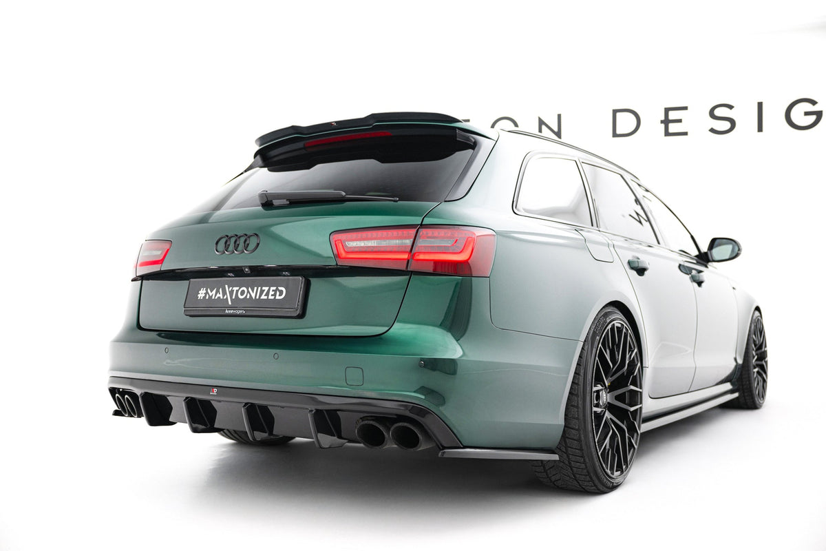 Maxton Design Rear Valance, Audi S6 Avant C7