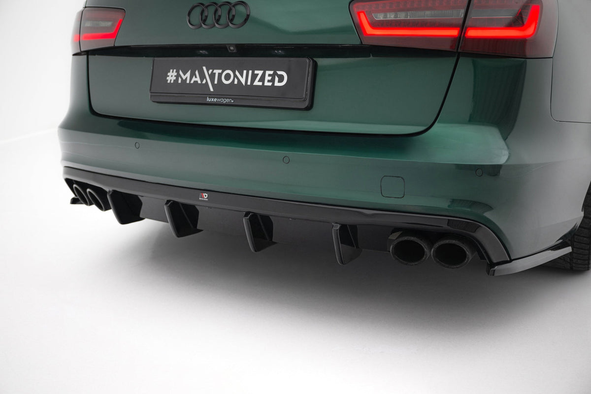Maxton Design Rear Valance, Audi S6 Avant C7