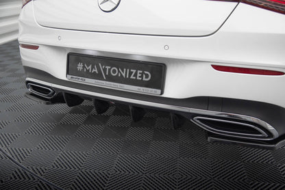 Maxton Design Rear Valance, Mercedes-Benz CLA AMG Line C118 / X118