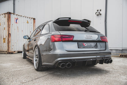 Maxton Design Rear Valance, Audi S6 C7 facelift