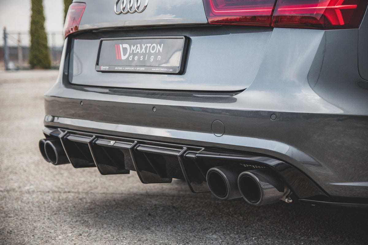 Maxton Design Rear Valance, Audi S6 C7 facelift