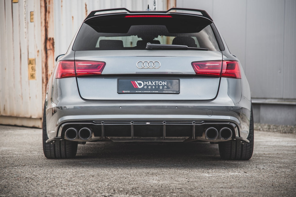 Maxton Design Rear Valance, Audi S6 C7 facelift