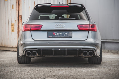 Maxton Design Rear Valance, Audi S6 C7 facelift