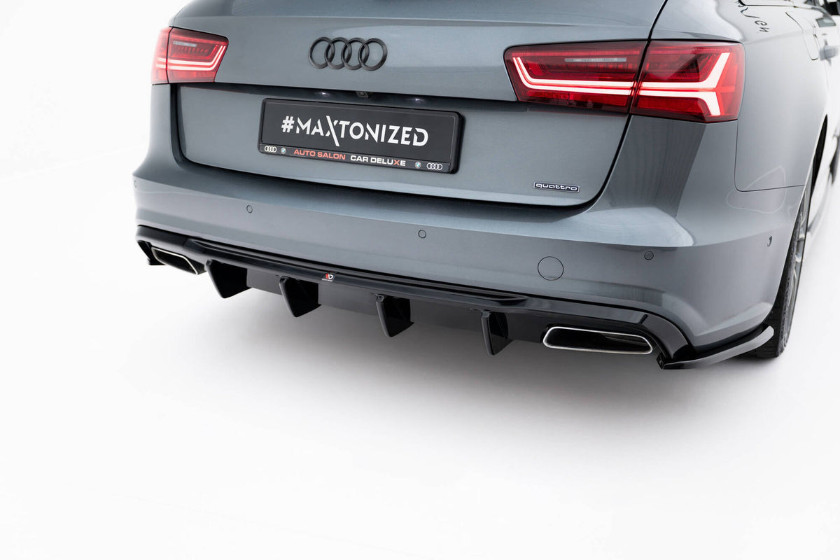 Maxton Design Rear Valance, Audi A6 / A6 S-line / S6 C7 facelift