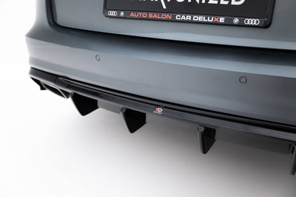 Maxton Design Rear Valance, Audi A6 / A6 S-line / S6 C7 facelift
