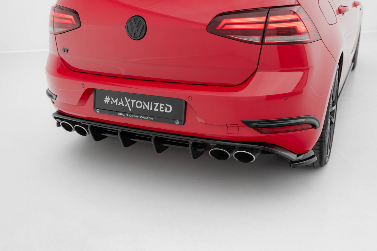 Maxton Design Rear Valance, Volkswagen Golf R / R-Line Mk7.5