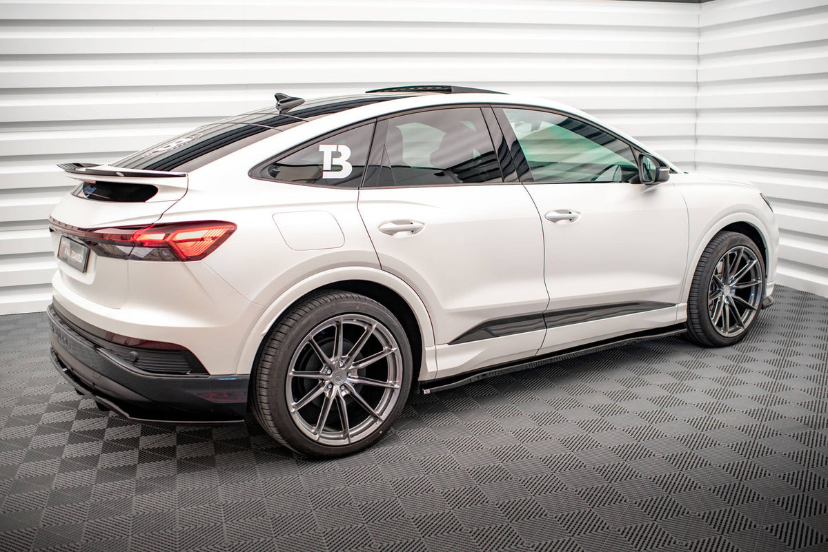 Maxton Design Side Splitters, Audi Q4 e-tron Sportback S-line Mk1