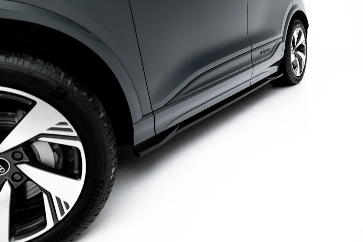 Maxton Design Side Splitters, Audi Q6 e-tron Standard / S-Line / SQ6 e-tron SUV / Sportback Mk1