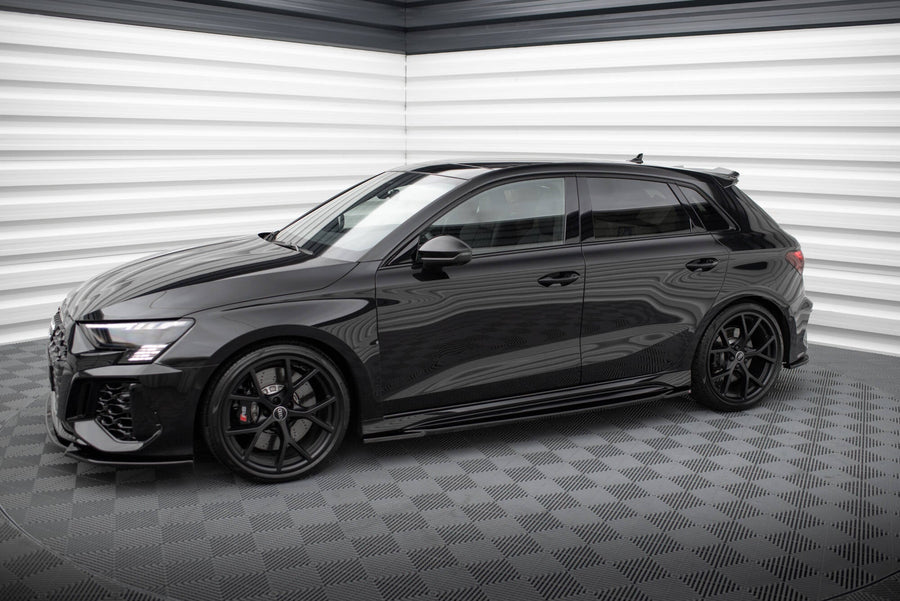 Side Skirts Diffusers pour Audi RS3 Sportback 8Y (Maxton Design)