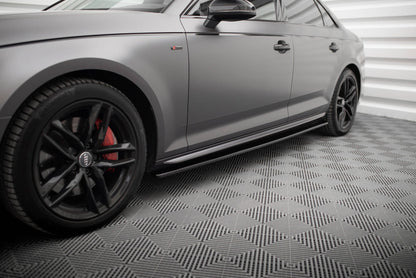 Maxton Design Side Skirts, Audi A4 S-line / S4 B9 facelift