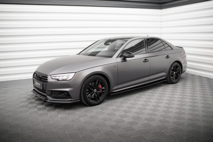 Maxton Design Side Skirts, Audi A4 S-line / S4 B9 facelift