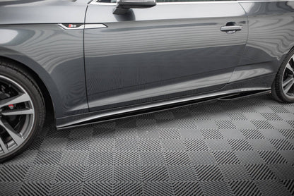Maxton Design Side Splitters, Audi S5 Coupe / A5 S-Line Coupe F5 Facelift