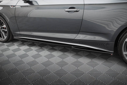Maxton Design Side Splitters, Audi S5 Coupe / A5 S-Line Coupe F5 Facelift