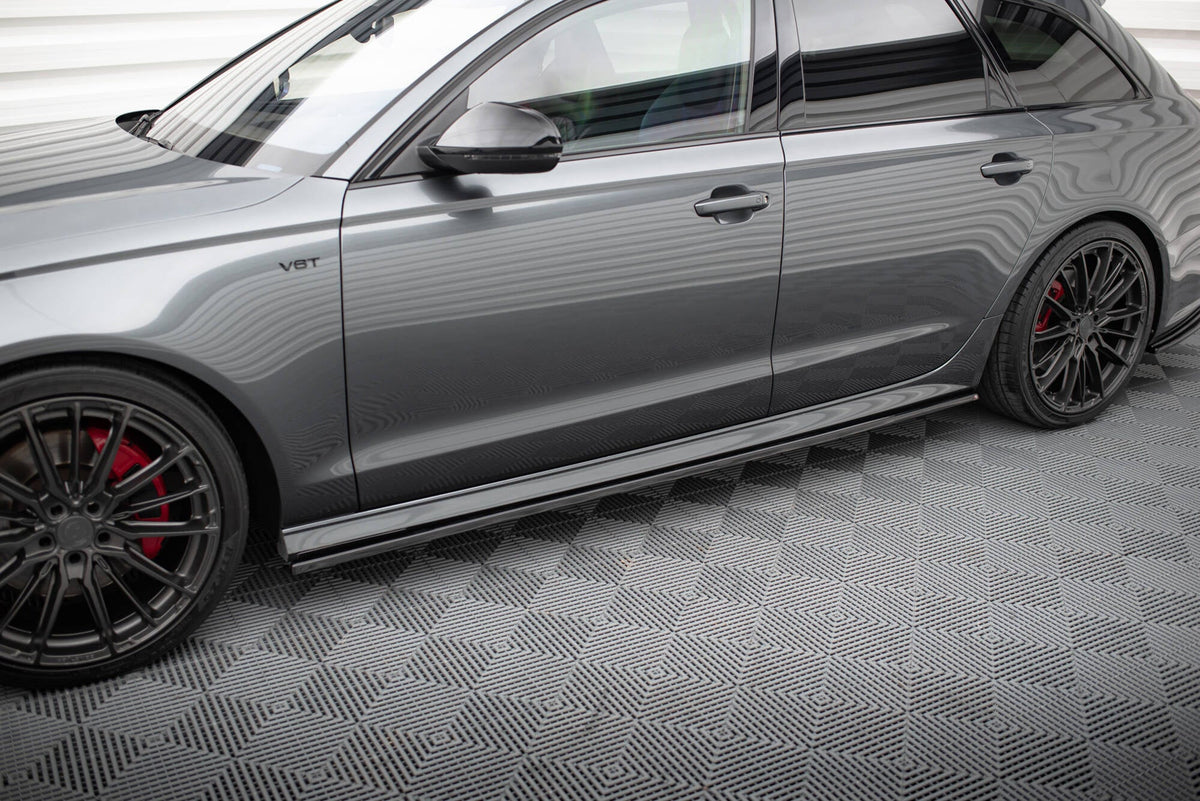 Maxton Design Side Skirts, Audi A6 / A6 S-line / S6 C7 facelift