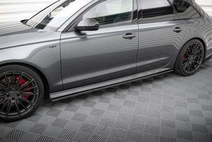 Maxton Design Side Skirts, Audi A6 / A6 S-line / S6 C7 facelift