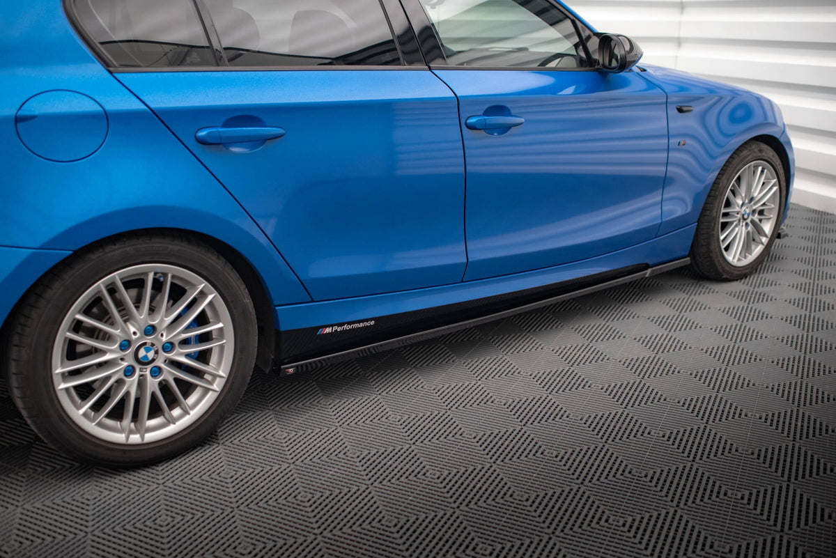 Maxton Design Side Splitters, BMW 1 M-Pack E87 Facelift