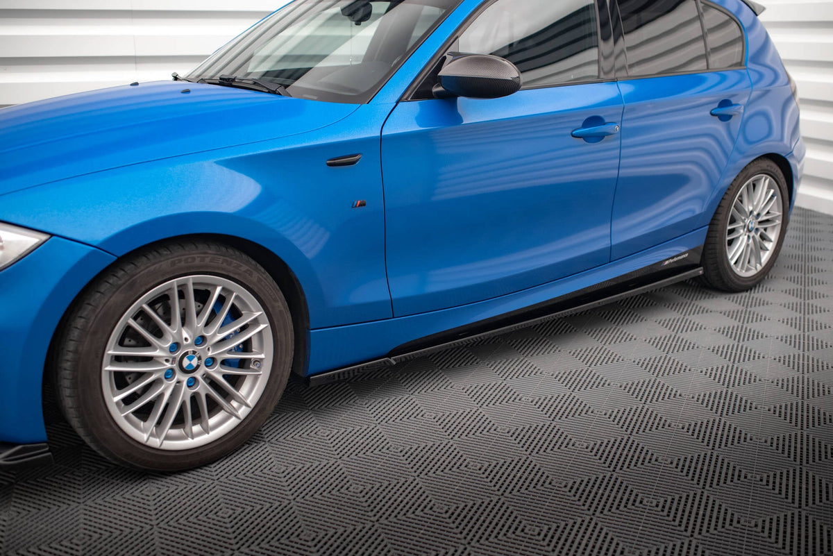 Maxton Design Side Splitters, BMW 1 M-Pack E87 Facelift