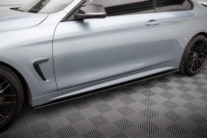 Maxton Design Side Splitters, BMW 4 Coupe / Gran Coupe / Cabrio M-Pack F32 / F36 / F33