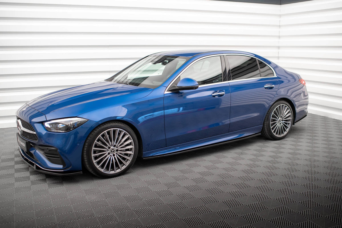 Maxton Design Side Skirts Diffusers, Mercedes-Benz C-Klasse W206 AMG Line