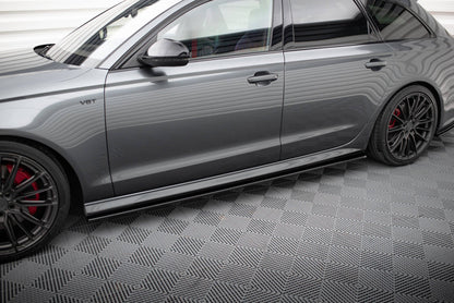 Maxton Design Side Skirts, Audi A6 / A6 S-line / S6 C7 facelift