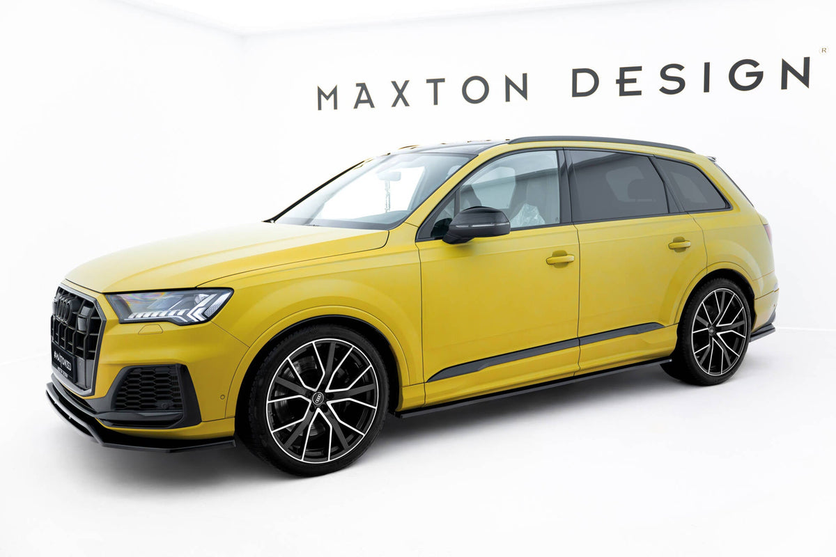 Maxton Design Side Splitters V.1, Audi SQ7 / Q7 S-Line Mk2 (4M) Facelift