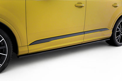 Maxton Design Side Splitters V.1, Audi SQ7 / Q7 S-Line Mk2 (4M) Facelift
