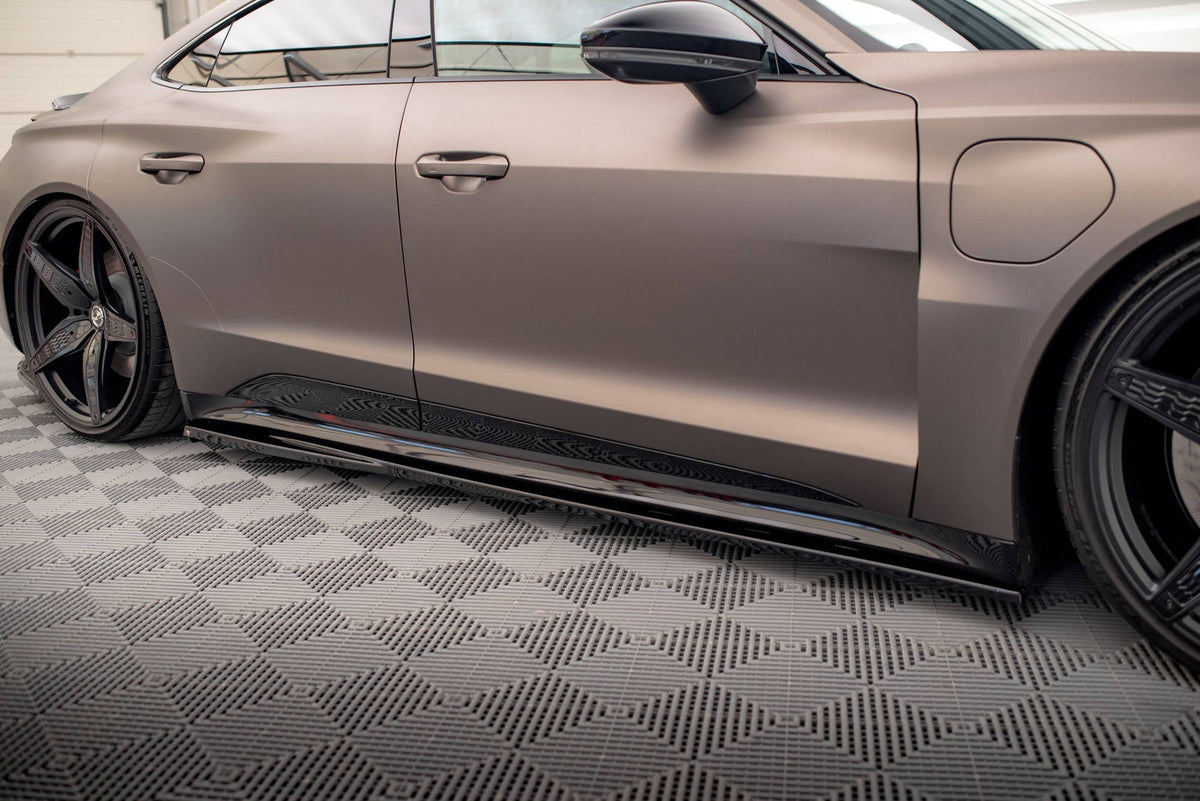 Maxton Design Side Splitters V.1, Audi e-Tron GT / RS GT Mk1