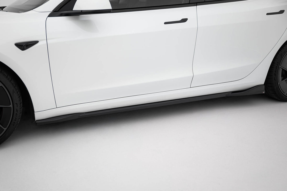 Maxton Design Side Splitters V.1, Tesla Model 3 Performance Mk1 Facelift