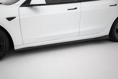 Maxton Design Side Splitters V.1, Tesla Model 3 Performance Mk1 Facelift