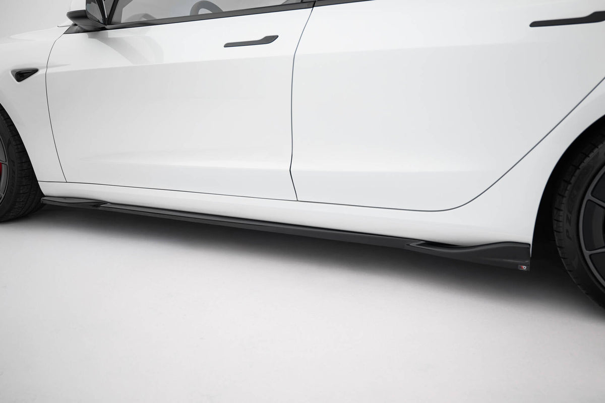 Maxton Design Side Splitters V.1, Tesla Model 3 Performance Mk1 Facelift