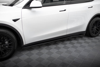 Maxton Design Side Skirts, Tesla Model Y Mk1