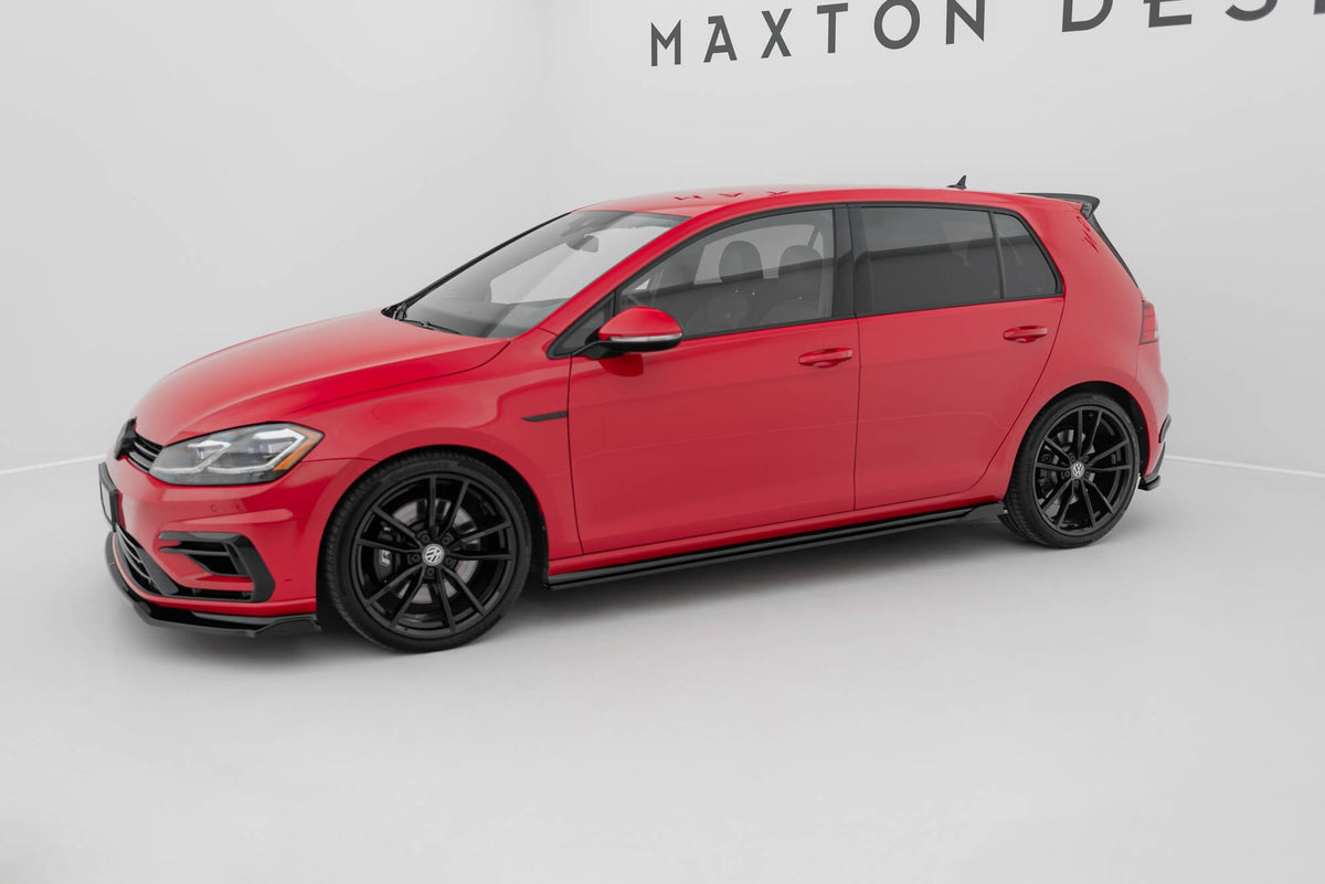 Maxton Design Side Skirts, Volkswagen Golf R / R-Line Mk7.5