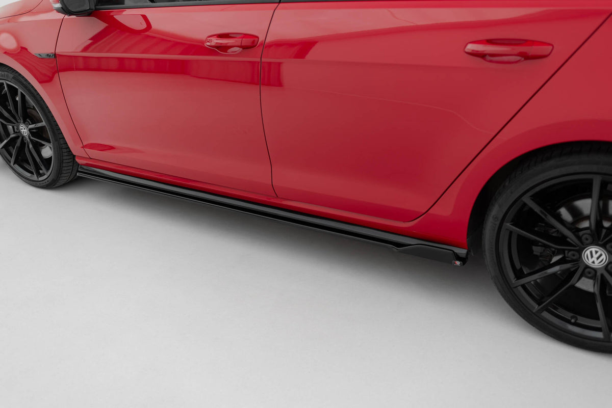 Maxton Design Side Skirts, Volkswagen Golf R / R-Line Mk7.5