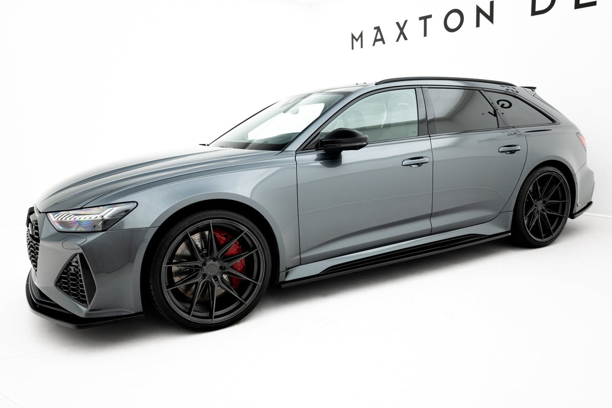 Maxton Design Side Splitters V.2, Audi RS6 C8 / C8 Facelift