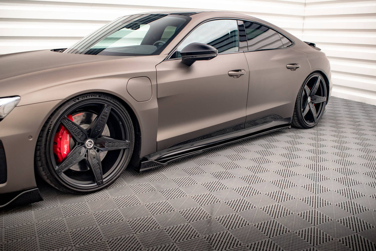 Maxton Design Side Splitters V.2, Audi e-Tron GT / RS GT Mk1