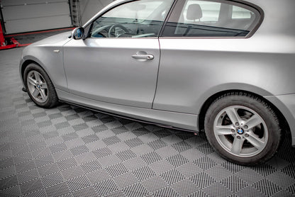 Maxton Design Side Splitters V.2, BMW 1 E81 Facelift